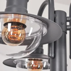 Réverbère Elima Anthracite, 3 lumières