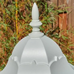 Réverbère Hongkong Blanc, 2 lumières