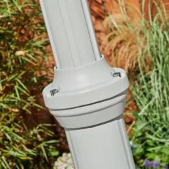 Réverbère Hongkong Blanc, 2 lumières