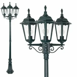 Réverbère KS Verlichting Ancona Vert, 1 lumière