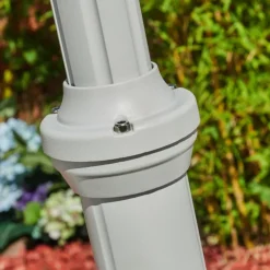 Réverbère Naofe Blanc, 2 lumières