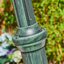 Réverbère Naofe Vert, Noir, 2 lumières