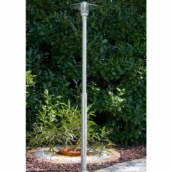 Réverbère Nordlux Vejers Transparent, Zingué, 1 lumière