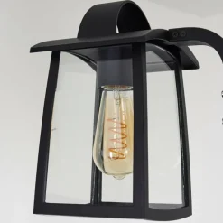 Réverbère Trosa Noir, 3 lumières