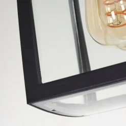 Réverbère Trosa Noir, 3 lumières