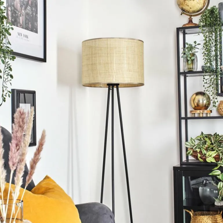 Sabadim Lampadaire beige, 1 lumière