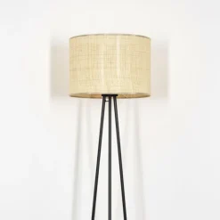 Sabadim Lampadaire beige, 1 lumière