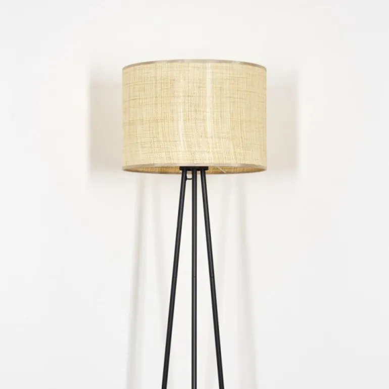 Sabadim Lampadaire beige, 1 lumière
