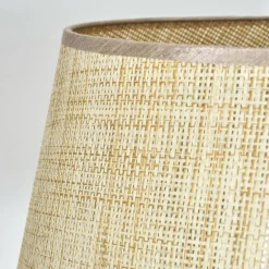 Sabadim Lampadaire beige, Écru, 1 lumière