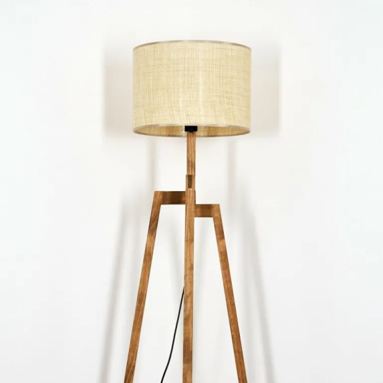 Sabadim Lampadaire Écru, 1 lumière