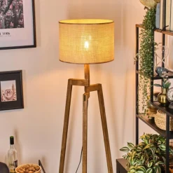 Sabadim Lampadaire Écru, 1 lumière