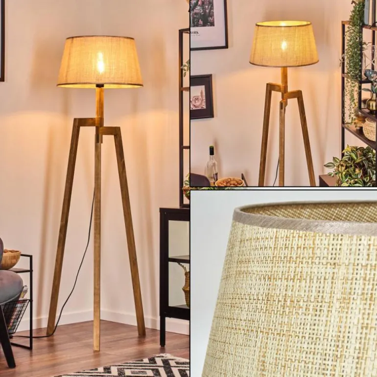 Sabadim Lampadaire Écru, 1 lumière