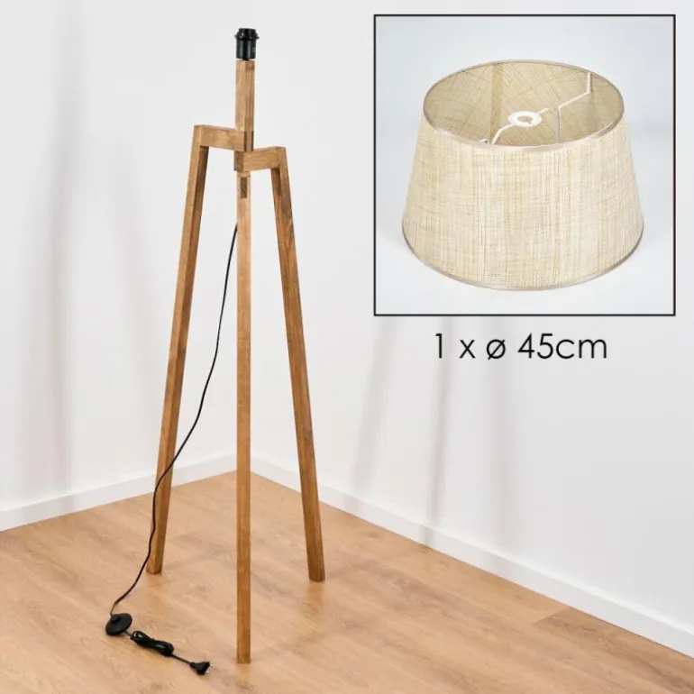 Sabadim Lampadaire Écru, 1 lumière