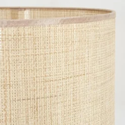 Sabadim Lampadaire Écru, Noir, 1 lumière