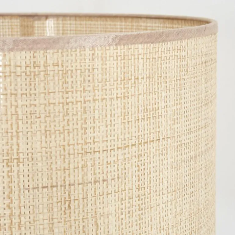 Sabadim Lampadaire Écru, Noir, 1 lumière