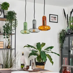 Salavisa Suspension Noir, 3 lumières