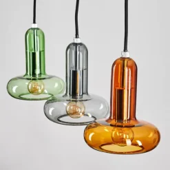 Salavisa Suspension Noir, 3 lumières