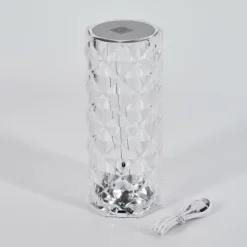 Salberget Lampe à poser LED Scintillant, Transparent, 1 lumière