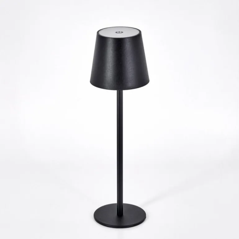 Salgadinho Lampe à poser LED Noir, 1 lumière