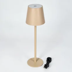 Salgadinho Lampe à poser LED Beige, 1 lumière