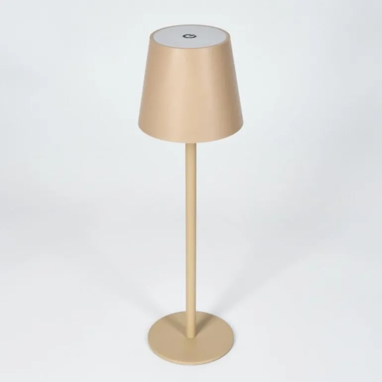 Salgadinho Lampe à poser LED Beige, 1 lumière
