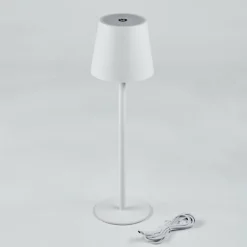 Salgadinho Lampe à poser LED Blanc, 1 lumière