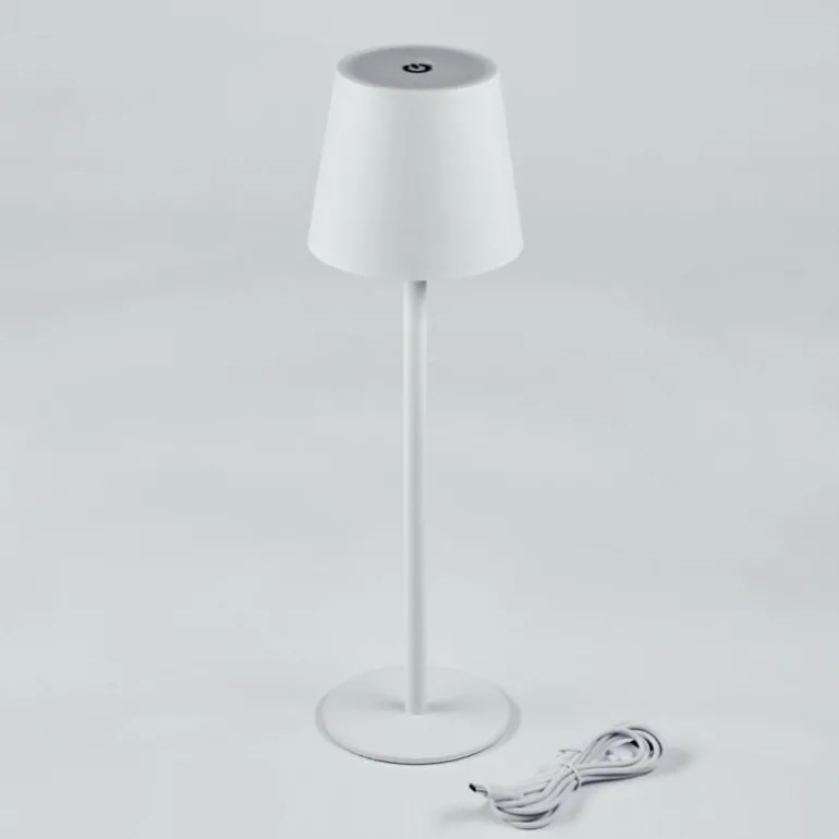 Salgadinho Lampe à poser LED Blanc, 1 lumière