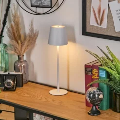 Salgadinho Lampe à poser LED Blanc, 1 lumière