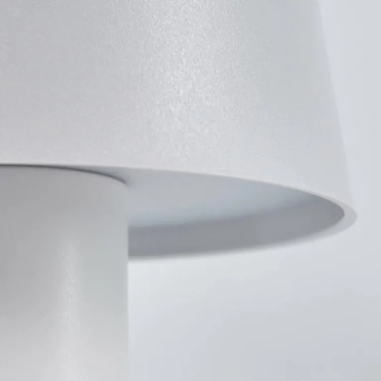 Salgadinho Lampe de table d'extérieur, Lampe à poser LED Blanc, 1 lumière