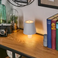 Salgadinho Lampe de table d'extérieur, Lampe à poser LED Blanc, 1 lumière