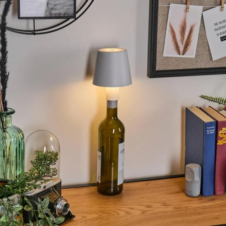 Salgadinho Lampe de table d'extérieur, Lampe à poser LED Blanc, 1 lumière