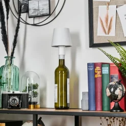 Salgadinho Lampe de table d'extérieur, Lampe à poser LED Blanc, 1 lumière