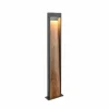 SALMON Lampadaire d'extérieur Luminaires Trio LED Bois clair, 1 lumière