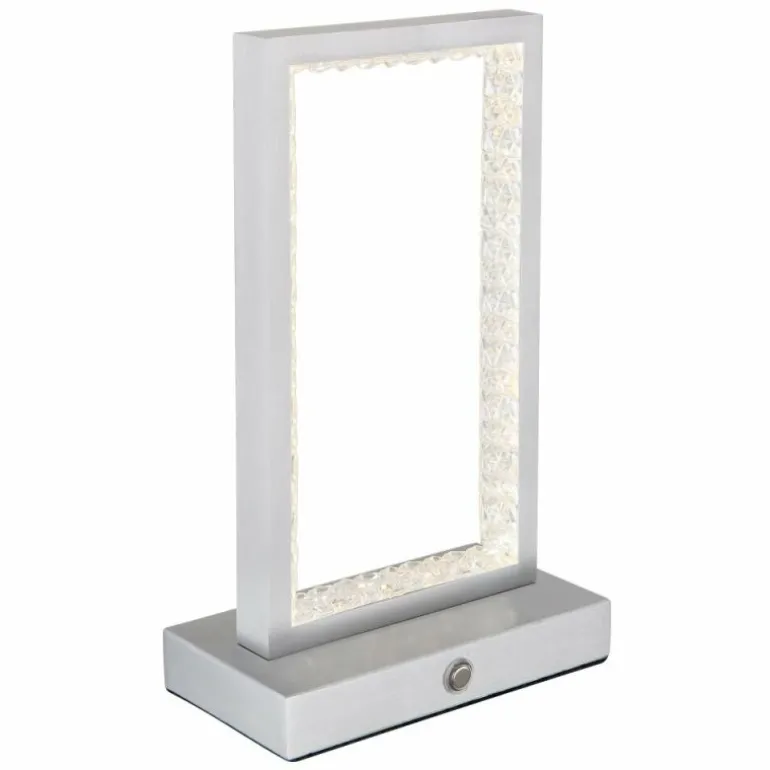 Samega Lampe à poser Luminaires Globo Lighting LED Gris, 1 lumière