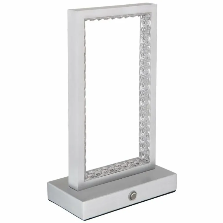 Samega Lampe à poser Luminaires Globo Lighting LED Gris, 1 lumière