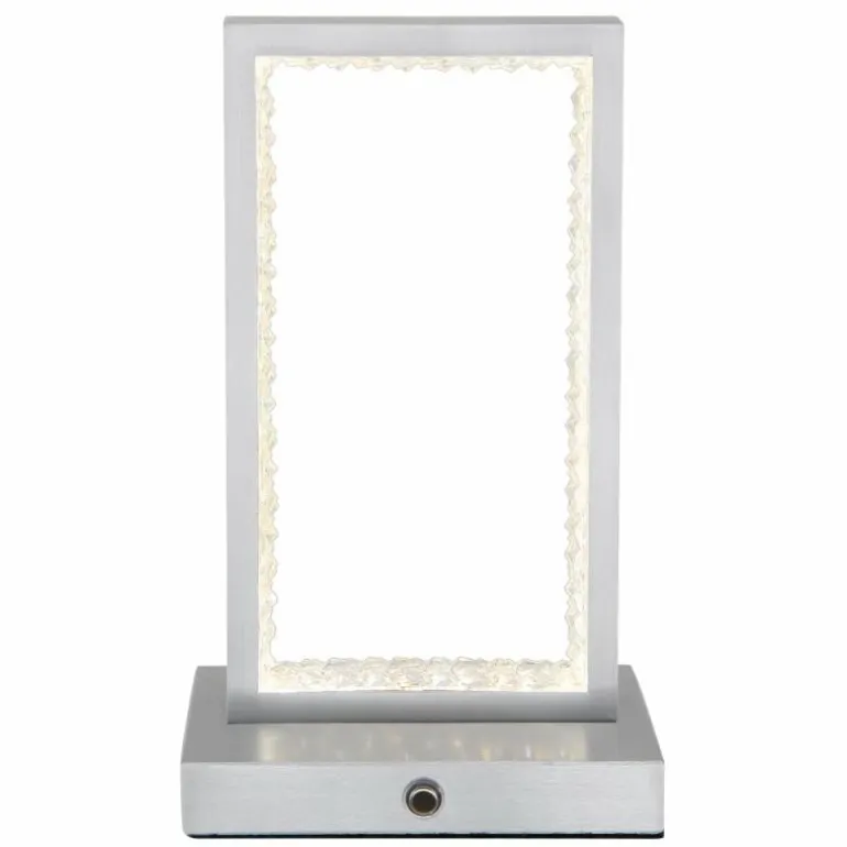 Samega Lampe à poser Luminaires Globo Lighting LED Gris, 1 lumière