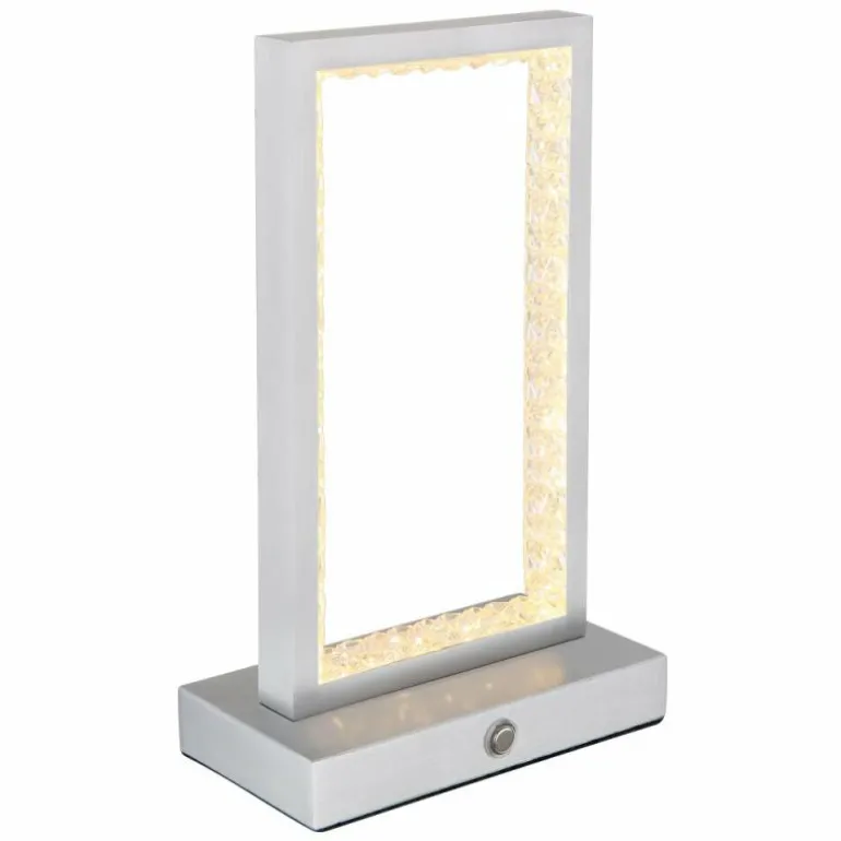 Samega Lampe à poser Luminaires Globo Lighting LED Gris, 1 lumière