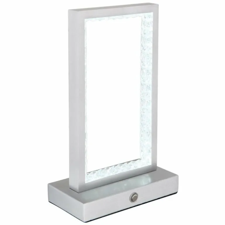 Samega Lampe à poser Luminaires Globo Lighting LED Gris, 1 lumière