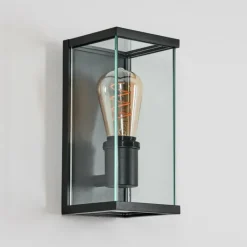 Sangbana Lampe murale d´extérieur Noir, 1 lumière