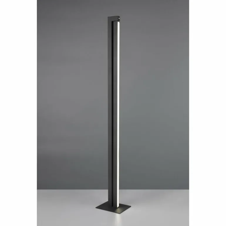 Seeker Lampadaire Luminaires Trio LED Noir, 1 lumière