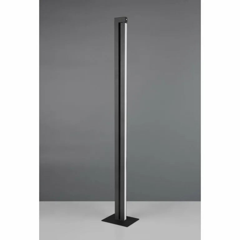 Seeker Lampadaire Luminaires Trio LED Noir, 1 lumière