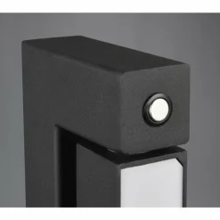 Seeker Lampadaire Luminaires Trio LED Noir, 1 lumière