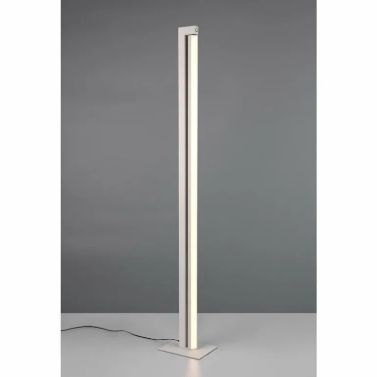 Seeker Lampadaire Luminaires Trio LED Gris, 1 lumière