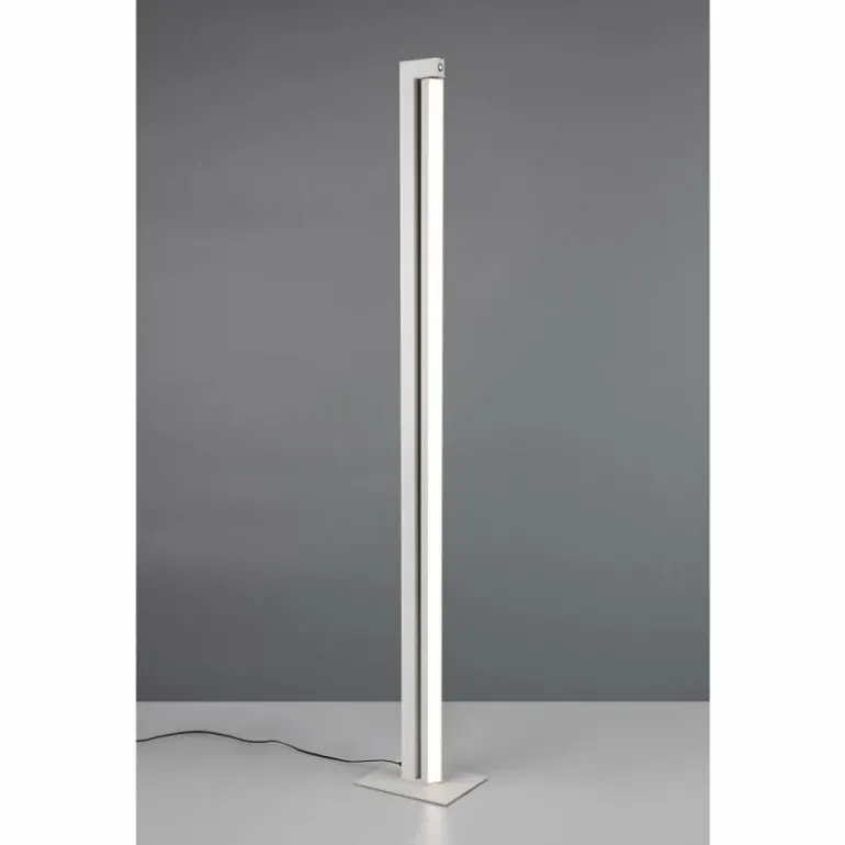 Seeker Lampadaire Luminaires Trio LED Gris, 1 lumière