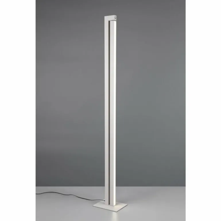 Seeker Lampadaire Luminaires Trio LED Gris, 1 lumière