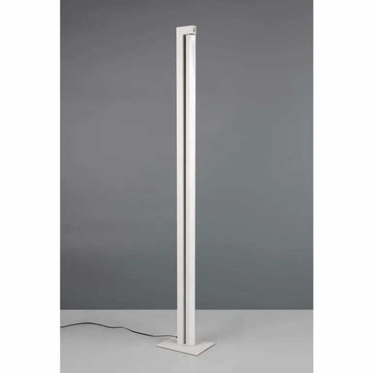 Seeker Lampadaire Luminaires Trio LED Gris, 1 lumière