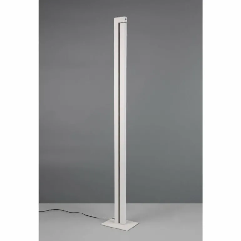 Seeker Lampadaire Luminaires Trio LED Gris, 1 lumière