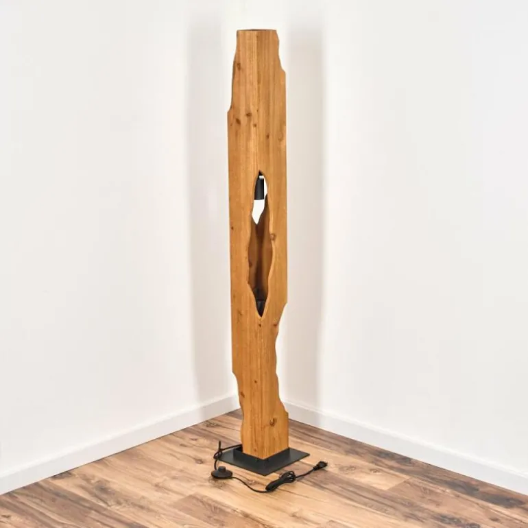 Sernadelo Lampadaire Noir, 4 lumières