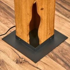 Sernadelo Lampadaire Noir, 4 lumières