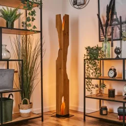 Sernadelo Lampadaire Noir, 4 lumières